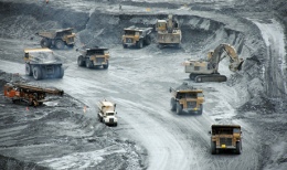 Geschäftiger Betrieb auf der Kumtor-Mine von Centerra Gold