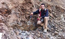 Exploration auf dem Projektgelände der Pasinex Resources in der Türkei