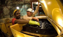 Die Untertagemine Blyvoor ist eines von mehreren Projekten des viertgrößten Goldproduzenten Südafrikas