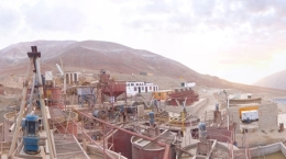 Zukünftige Verarbeitungsanlage von Montan Mining; Foto: Montan Mining