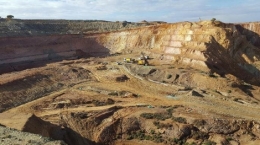 Abbau auf der Matilda-Mine; Foto: Blackham Resources