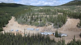 Luftansicht des Carmacks-Projekts; Foto: Copper North Mining